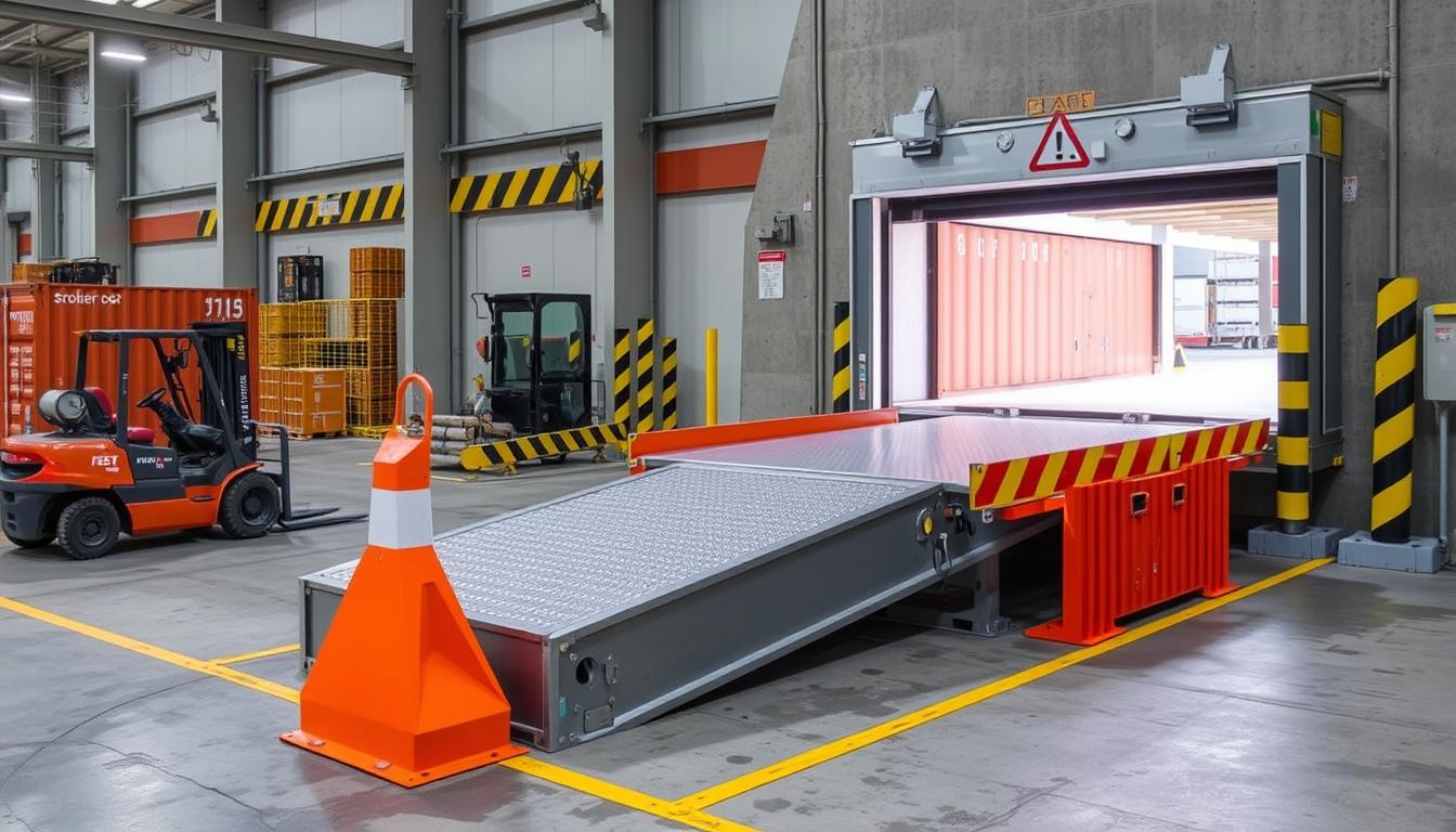 Dock leveler safety