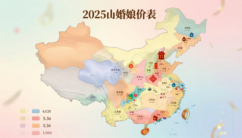 Average Bride Price in China by Province