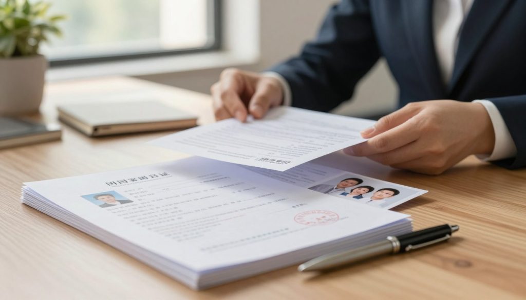 China Family Reunion Visa Documents