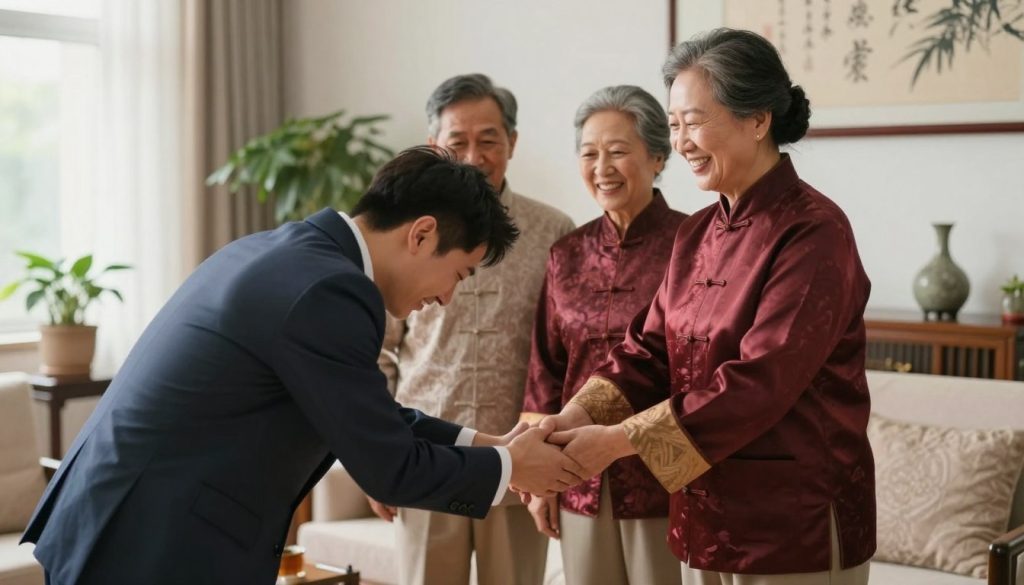Chinese dating etiquette greeting