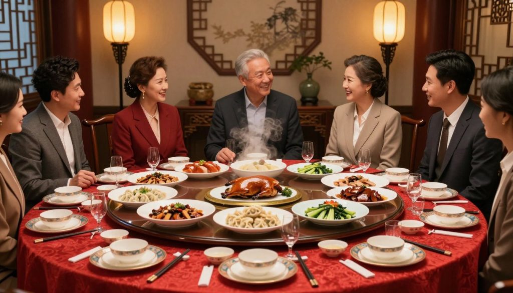 Chinese dinner table etiquette