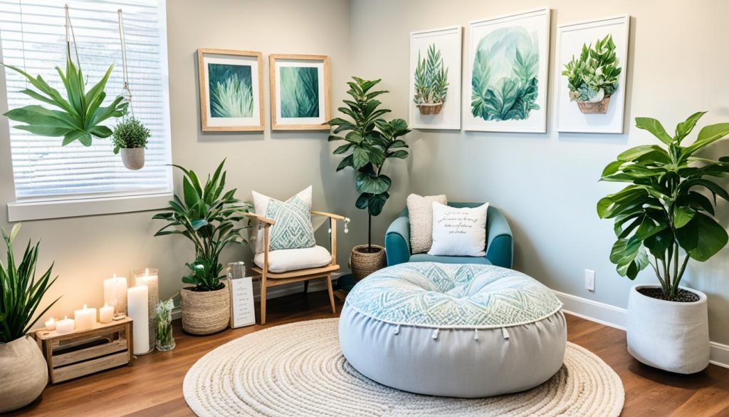 Creating a stress-free meditation space