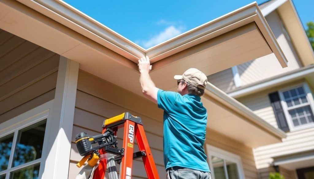 DIY soffit and fascia repair