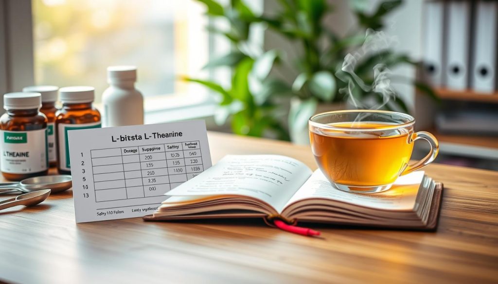 L-Theanine dosage and safety guidelines