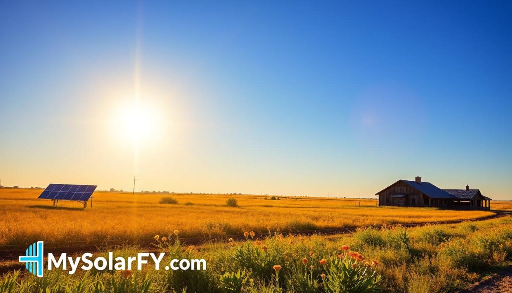 Texas sunshine solar power