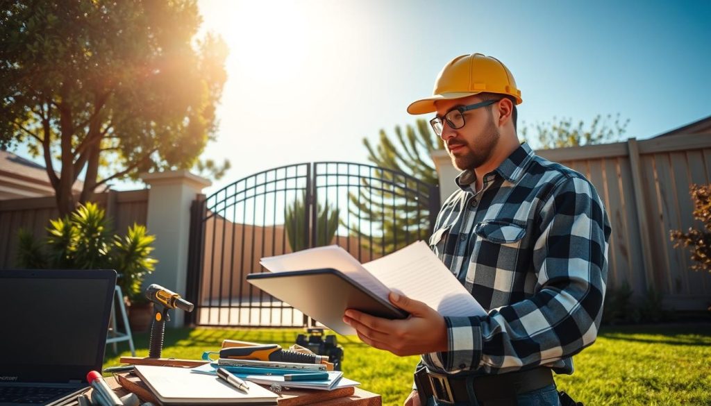 Verifying Credentials of Gate and Fence Installers