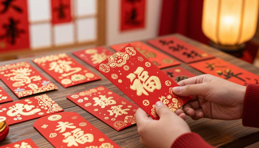 choosing red envelopes