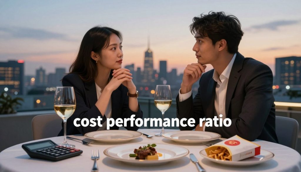 cost performance ratio dating slang