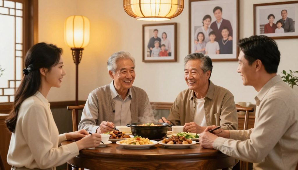 dating a Chinese woman family values