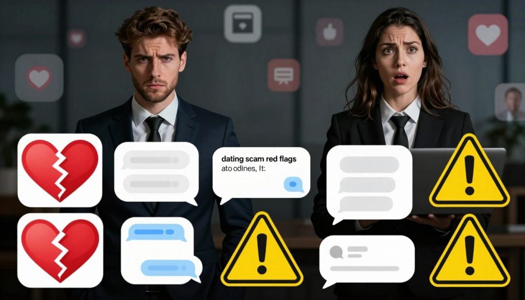 dating scam red flags