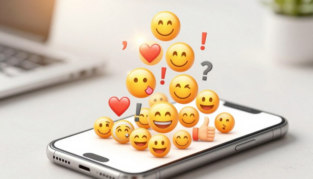 emoji hierarchy punctuation meaning
