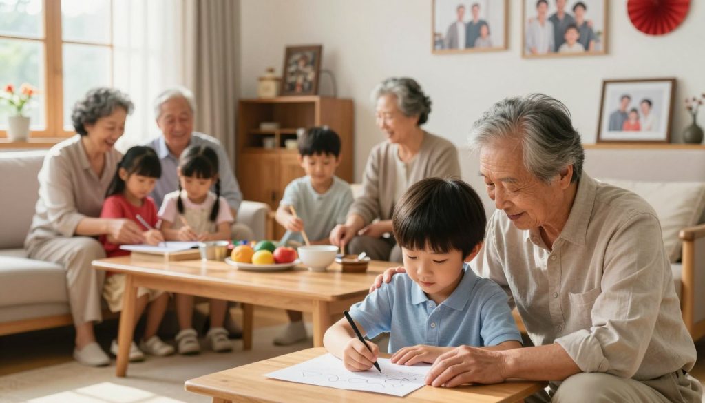 filial piety in children