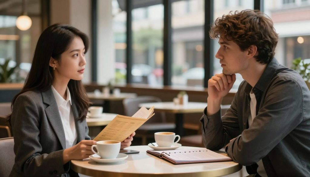 financial conversations in Chinese dating