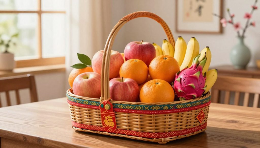 fruit baskets for Chinese family