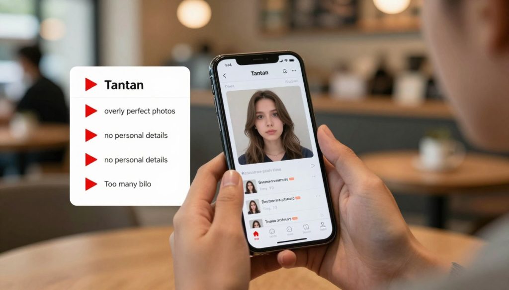 identifying fake profiles tantan warning signs