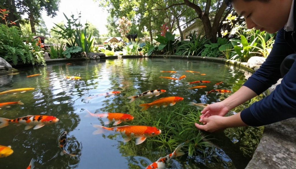 identifying fish pond management