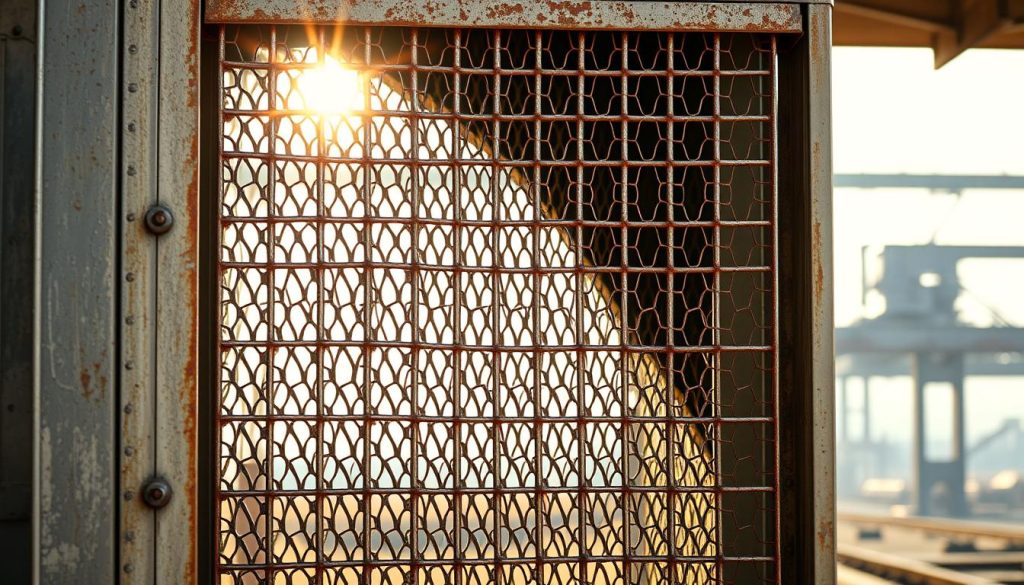 industrial grilles durability features