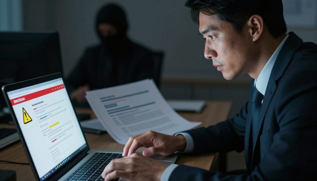 insider scam script red flags