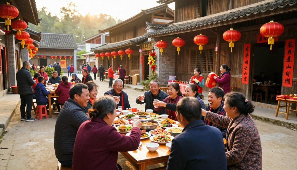 local dining culture chinese new year