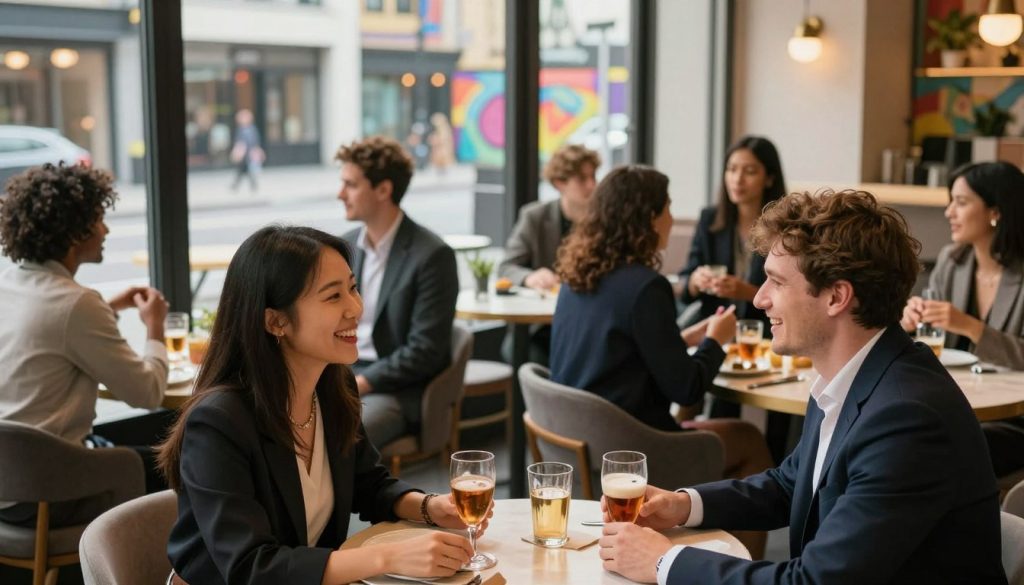 modern expat dating landscape in international city