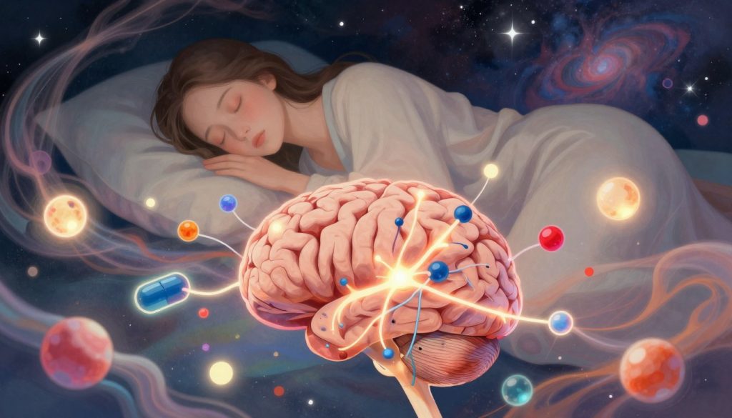 neurotransmitter synthesis and dream recall