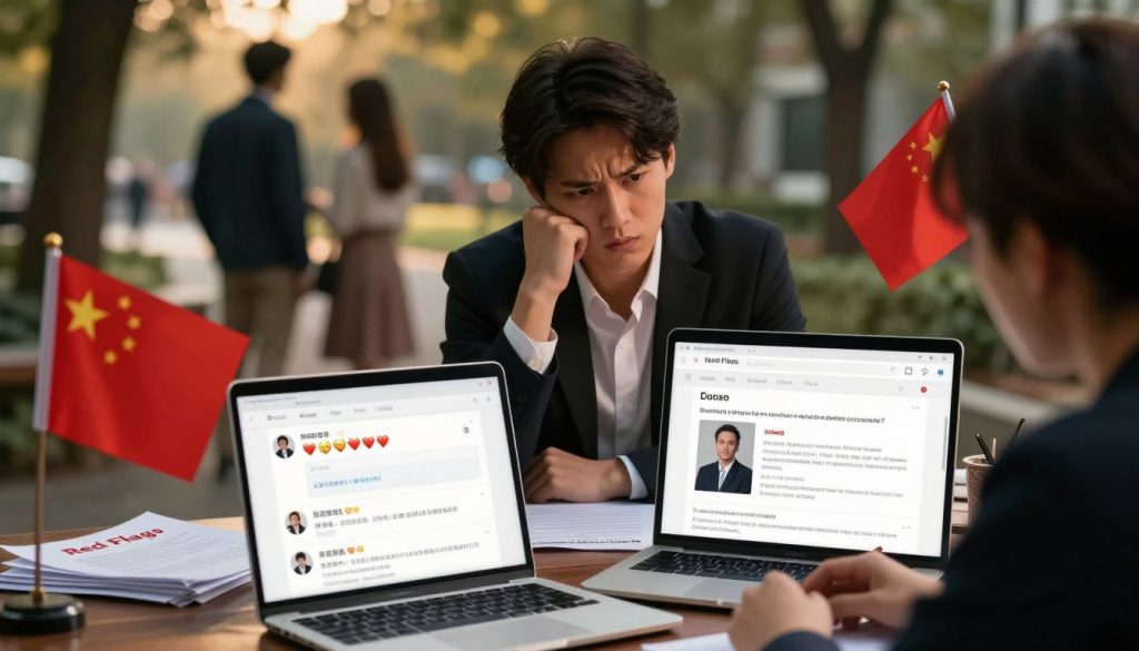 red flags for scams in Chinese dating