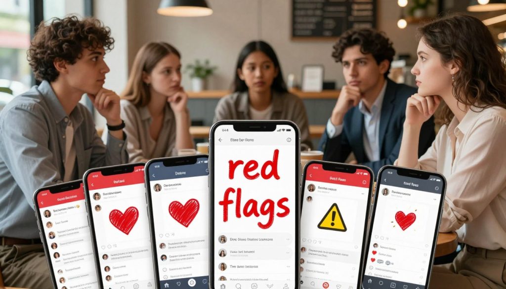 red flags modern dating profiles