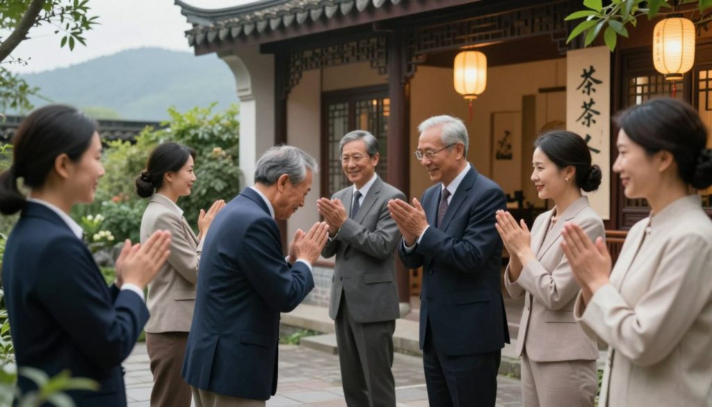 respectful gestures in Chinese culture