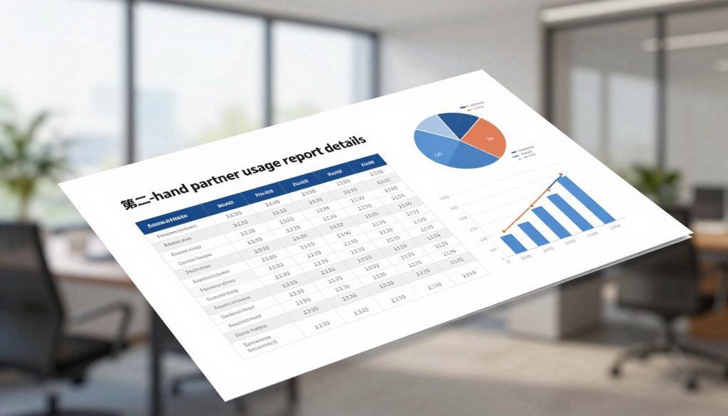 second-hand partner usage report details