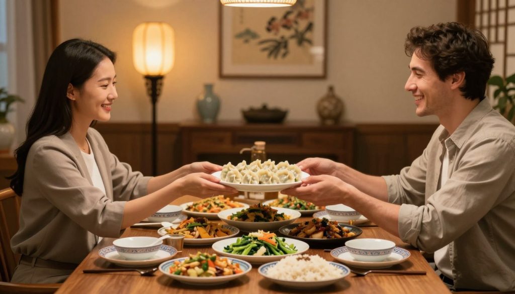 shared dishes spark conversation