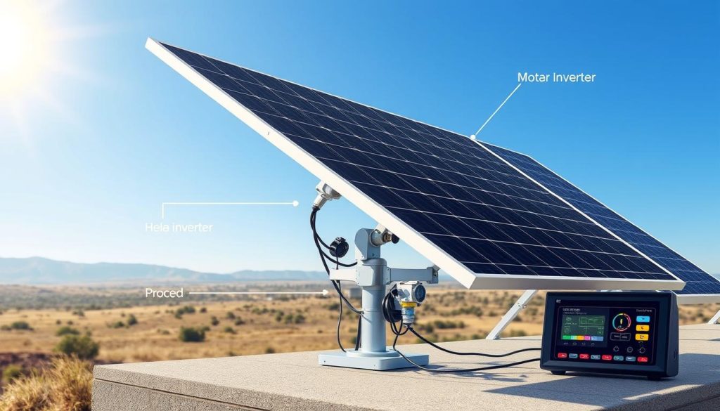 solar tracking components