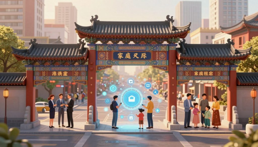 three gates of entry Chinese social circles