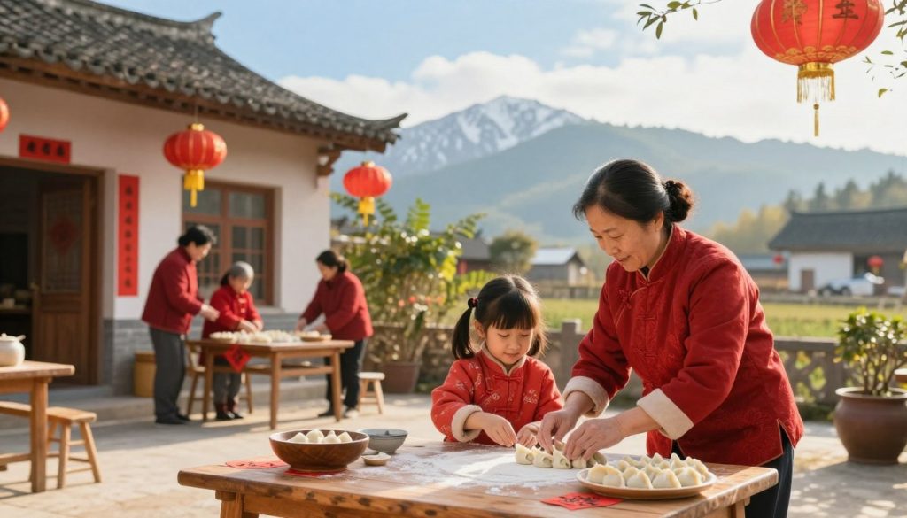 traveling to rural China for Chinese New Year