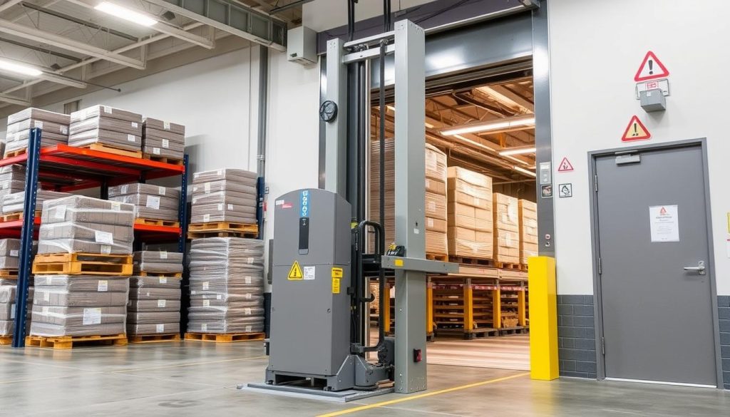 vertical storing leveler