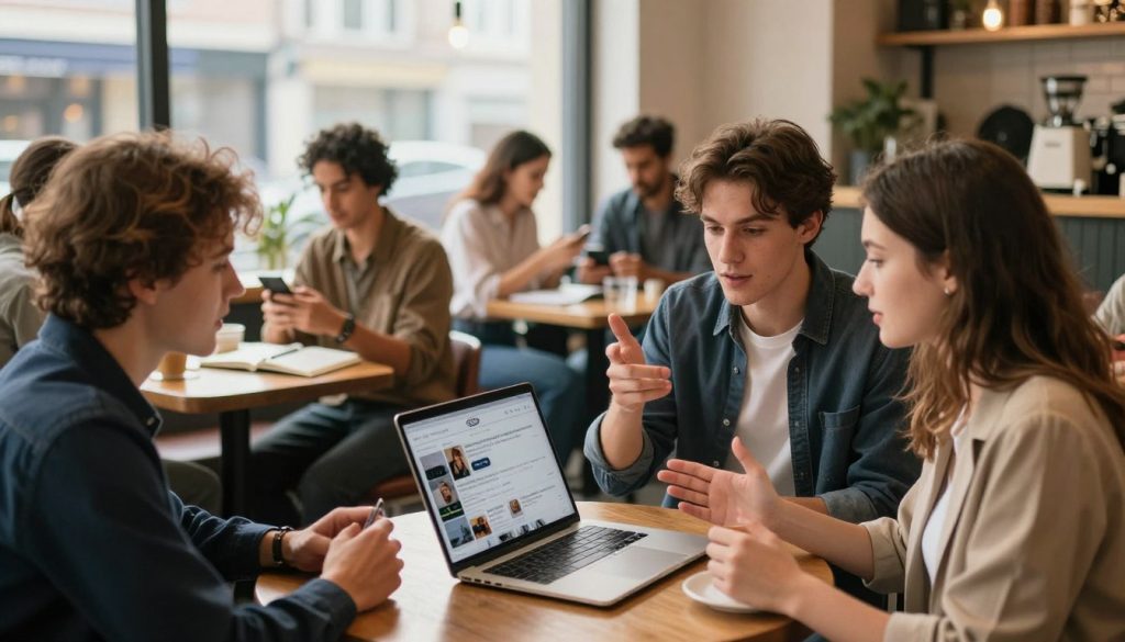 viral ex-partner referral social media