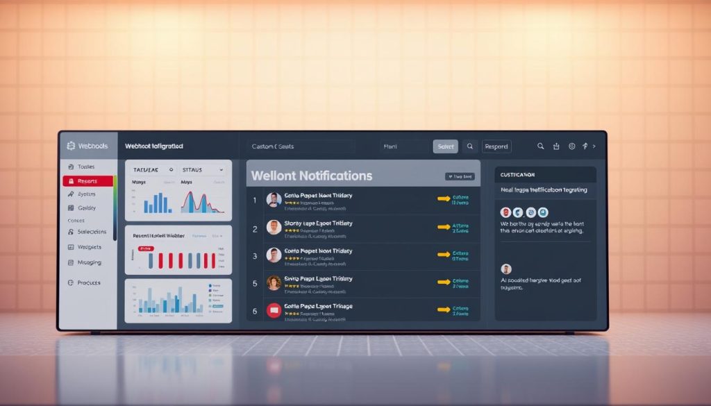 webhook notifications implementation dashboard