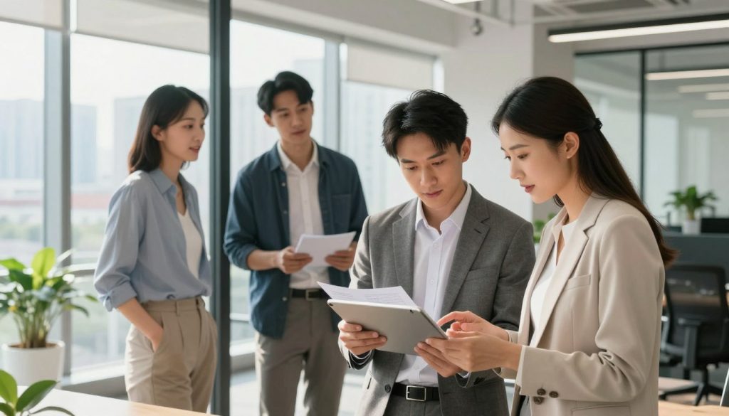 young Chinese professionals